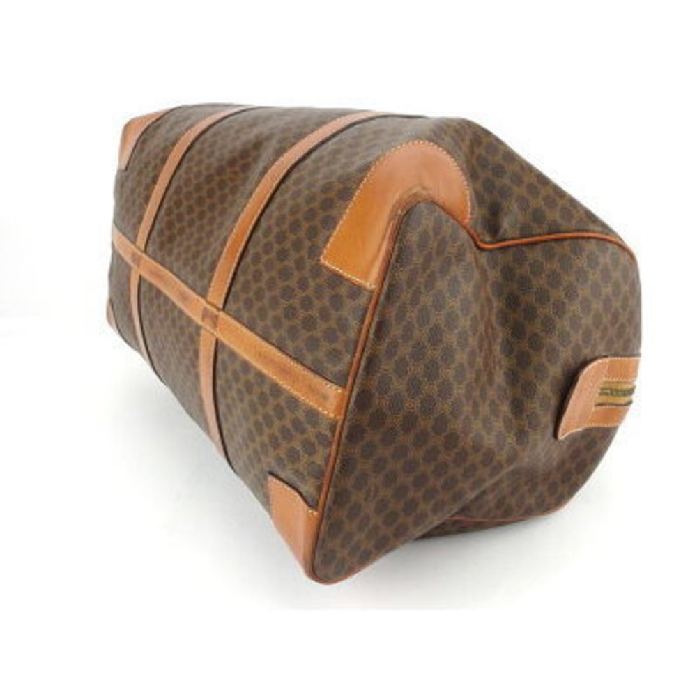 Celine Boston bag travel macadam brown beige leather - Picture 4 of 6